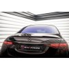 Maxton Design prodloužení spoileru 3d pro Mercedes třída S W223 AMG-Line, černý lesklý plast ABS