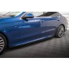 Maxton Design difuzory pod boční prahy pro Mercedes třída C W206 AMG-Line, carbon-Look