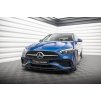 Maxton Design spoiler pod přední nárazník pro Mercedes třída C W206 AMG-Line, carbon-Look