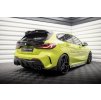 Maxton Design vložka zadního nárazníku ver.3 pro BMW řada 1 F40, černý lesklý plast ABS, M-Pack/M135i