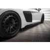 Maxton Design difuzory pod boční prahy ver.2 pro Audi R8 Mk2 Facelift, carbon-Look