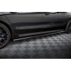 Maxton Design difuzory pod boční prahy pro BMW řada 7 G70 M760e, G70 M-Pack, černý lesklý plast ABS