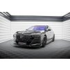 Maxton Design spoiler pod přední nárazník ver.2 pro BMW řada 7 G70 M760e, G70 M-Pack, černý lesklý plast ABS
