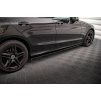 Maxton Design difuzory pod boční prahy pro Mercedes třída C W205 Facelift/43 AMG Sedan, W205 Facelift/AMG-Line/Sedan, černý lesklý plast ABS