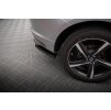 Maxton Design boční difuzory pod zadní nárazník pro Volvo XC60 Mk1 Facelift R-Design, černý lesklý plast ABS