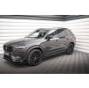Maxton Design difuzory pod boční prahy pro Volvo XC90 Mk2 Facelift R-Design, černý lesklý plast ABS