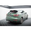 Maxton Design středový spoiler pod zadní nárazník s žebrováním pro Maserati Levante Mk1 Standard, carbon-Look