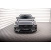 Maxton Design spoiler pod přední nárazník pro Volvo V90 Mk2 R-Design, černý lesklý plast ABS