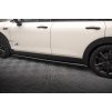 Maxton Design difuzory pod boční prahy pro Mini Clubman F54 Facelift John Cooper Works, carbon-Look