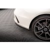 Maxton Design středový spoiler pod zadní nárazník s žebrováním pro Mercedes třída C W205 Facelift/AMG-Line/Coupe, carbon-Look