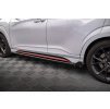 Maxton Design difuzory pod boční prahy s křidélky ver.1 pro Hyundai Kona N Mk1, černý lesklý plast ABS