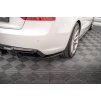Maxton Design boční difuzory pod zadní nárazník pro Audi A5 8T FL, černý lesklý plast ABS, Coupe