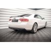 Maxton Design středový spoiler pod zadní nárazník s žebrováním pro Audi A5 8T FL, carbon-Look, Coupe