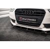 Maxton Design spoiler pod přední nárazník pro Audi A5 8T FL, carbon-Look, Coupe