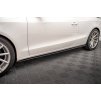 Maxton Design difuzory pod boční prahy ver.2 pro Audi A5 8T, černý lesklý plast ABS, Coupe, vč. S-Line