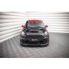 Maxton Design spoiler pod přední nárazník ver.3 pro Mini Cooper R56 JCW, černý lesklý plast ABS