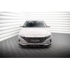 Maxton Design spoiler pod přední nárazník pro Hyundai Elantra Mk7, černý lesklý plast ABS