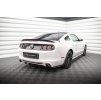 Maxton Design boční difuzory pod zadní nárazník pro Ford Mustang Mk5 Facelift, černý lesklý plast ABS