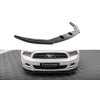 Maxton Design spoiler pod přední nárazník pro Ford Mustang Mk5 Facelift, carbon-Look