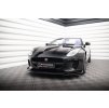 Maxton Design spoiler pod přední nárazník ver.2 pro Jaguar F-type Mk1 Facelift, černý lesklý plast ABS