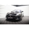 Maxton Design spoiler pod přední nárazník pro Jaguar F-type Mk1 Facelift, černý lesklý plast ABS