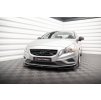 Maxton Design spoiler pod přední nárazník ver.2 pro Volvo S60 Mk2, černý lesklý plast ABS, R-Design