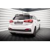 Maxton Design středový spoiler zadního nárazníku pro Hyundai i20 Mk2 Facelift, černý lesklý plast ABS