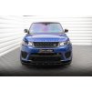Maxton Design spoiler pod přední nárazník ver.2 pro Land rover Range Rover Sport Mk2 SVR, carbon-Look