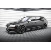 Maxton Design difuzory pod boční prahy ver.2 pro Audi RS6 C6, carbon-Look