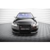 Maxton Design "Street Pro" spoiler pod přední nárazník pro Audi RS6 C6, plast ABS bez povrchové úpravy, s červenou linkou