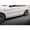 Maxton Design difuzory pod boční prahy pro BMW X3 F25 M-Pack, černý lesklý plast ABS