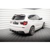 Maxton Design boční difuzory pod zadní nárazník pro BMW X3 F25 M-Pack, carbon-Look