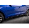 Maxton Design difuzory pod boční prahy pro Audi SQ5 Mk2 Facelift, černý lesklý plast ABS, vč. Sportback