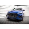 Maxton Design spoiler pod přední nárazník ver.2 pro Audi Q5 Mk2 S-Line Facelift, carbon-Look, vč. Sportback