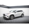 Maxton Design difuzory pod boční prahy pro Toyota Highlander Mk4, černý lesklý plast ABS