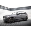 Maxton Design difuzory pod boční prahy pro BMW X3 G01 Facelift M-Pack, černý lesklý plast ABS