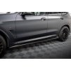 Maxton Design difuzory pod boční prahy pro BMW X3 G01 Facelift M-Pack, carbon-Look