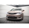 Maxton Design spoiler pod přední nárazník pro Chrysler Pacifica Mk2, černý lesklý plast ABS
