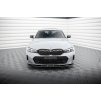 Maxton Design spoiler pod přední nárazník pro BMW řada 3 G20 Facelift M340i, G20 Facelift M-Pack, G21 Facelift M340i, G21 Facelift M-Pack, černý lesklý plast ABS