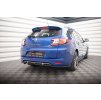 Maxton Design středový spoiler pod zadní nárazník s žebrováním pro Renault Megane Mk3 Facelift, carbon-Look, GT Line Grandtour