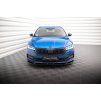 Maxton Design spoiler pod přední nárazník ver.1 pro Škoda Octavia Mk4, černý lesklý plast ABS, Sportline