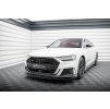 Maxton Design spoiler pod přední nárazník pro Audi A8 D5, černý lesklý plast ABS