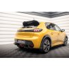 Maxton Design křidélka bočních difuzorů zad. nárazníku pro Peugeot 208 GT Mk2, černý lesklý plast ABS