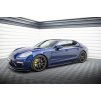 Maxton Design difuzory pod boční prahy pro Porsche Panamera 971 Facelift E-Hybrid, černý lesklý plast ABS