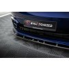 Maxton Design spoiler pod přední nárazník ver.2 pro Porsche Panamera 971 Facelift E-Hybrid, černý lesklý plast ABS