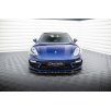Maxton Design spoiler pod přední nárazník ver.2 pro Porsche Panamera 971 Facelift E-Hybrid, černý lesklý plast ABS