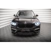 Maxton Design spoiler pod přední nárazník pro BMW X3 G01, černý lesklý plast ABS