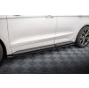 Maxton Design difuzory pod boční prahy pro Ford Edge Mk2 Sport, černý lesklý plast ABS