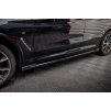 Maxton Design difuzory pod boční prahy ver.2 pro BMW X4 G02, černý lesklý plast ABS, M-Pack