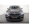 Maxton Design spoiler pod přední nárazník ver.2 pro BMW X4 G02, černý lesklý plast ABS, M-Pack